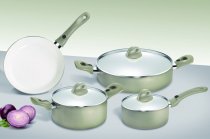 Bateria 7 piezas  Rondine Light Cook Champagne